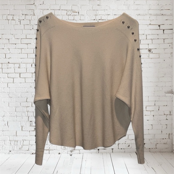 Liv Milano Tops - Milano Beige Knit Top